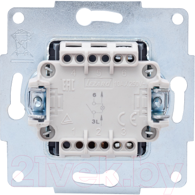 Выключатель Lezard Vesna 742-0288-111