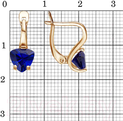 Серьги Красная Пресня 34813633Сп