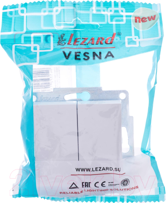 Выключатель Lezard Vesna 742-0288-101