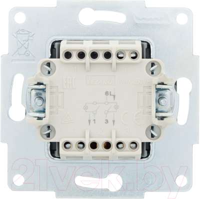 Выключатель Lezard Vesna 742-4288-112