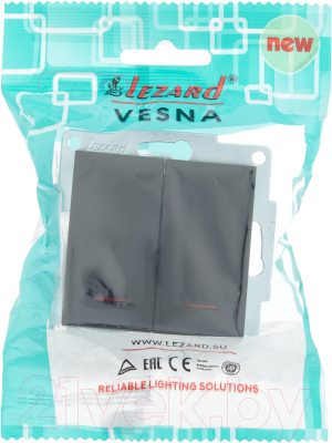Выключатель Lezard Vesna 742-4288-112
