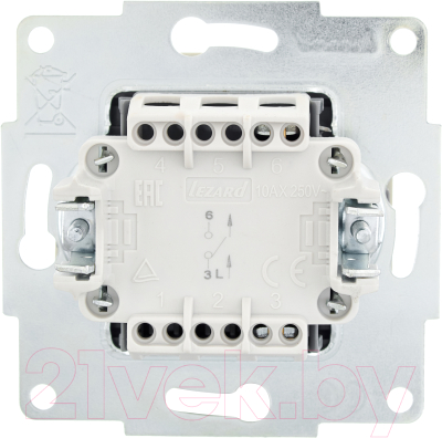 Выключатель Lezard Vesna 742-0388-100