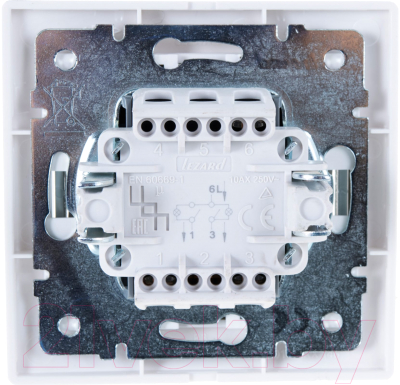 Выключатель Lezard Mira 701-0215-112