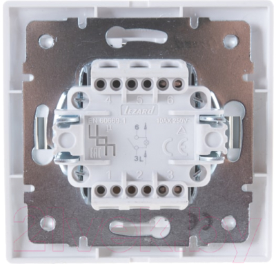Выключатель Lezard Mira 701-0215-111