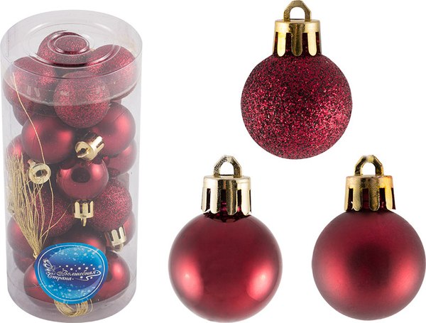 Набор шаров новогодних Волшебная страна 007663