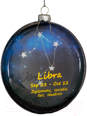 Елочная игрушка Erich Krause Decor. Весы / 53581 - фото