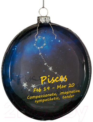 Елочная игрушка Erich Krause Decor. Рыбы / 53574 - фото