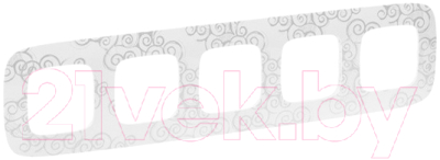 Рамка для выключателей и розеток Legrand Valena Allure 754345 - фото