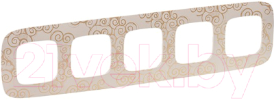 Рамка для выключателей и розеток Legrand Valena Allure 754355 - фото