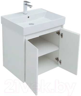 Тумба с умывальником Aquanet Nova Lite 60 / 302523