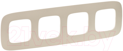 Рамка для выключателей и розеток Legrand Valena Allure 754384 - фото