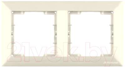 Рамка для выключателей и розеток Mutlusan Daria 2120-800-1202 - фото