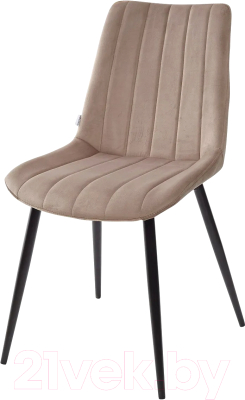 Стул M-City Flip / UDC8185G10874 (бежевый велюр G108-74) - фото