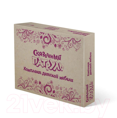 Комплект мебели с детским столом Ника СПР2/1 Сказочный патруль