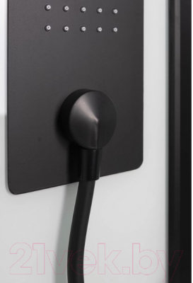 Душевая кабина Niagara NG-6902-01GD Black 100x100x220