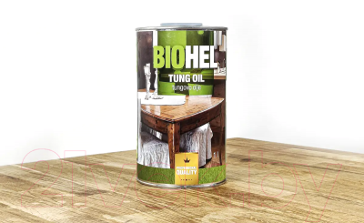 Масло для древесины HELIOS Biohel тунговое / A00009416