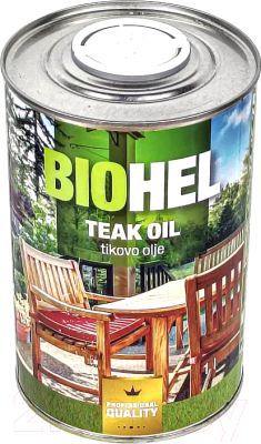 Масло для древесины HELIOS Biohel тиковое / A00009415