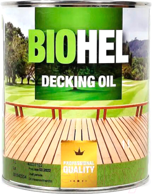 Масло для древесины HELIOS BIOHEL террасное / A00021210 - фото