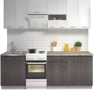 Готовая кухня Mio Tesoro Экстра-лайт 1.7 - фото