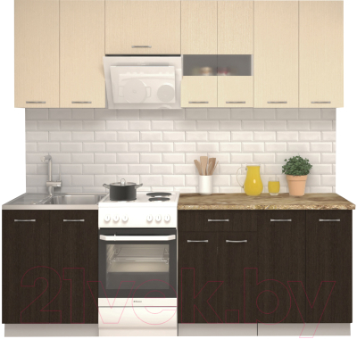 Готовая кухня Mio Tesoro Экстра-лайт 1.7 - фото