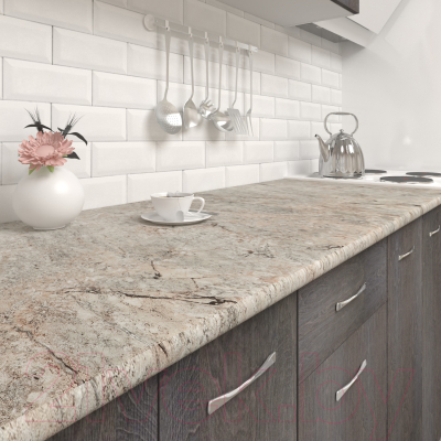 Кухонный гарнитур Mio Tesoro Экстра-лайт 2.2 (дуб монтерей/марсель)