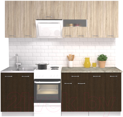 Готовая кухня Mio Tesoro Экстра-лайт 1.7 - фото