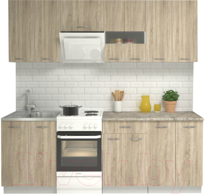 Готовая кухня Mio Tesoro Экстра-лайт 1.7 - фото