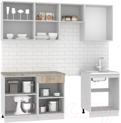 Готовая кухня Mio Tesoro Экстра-лайт 1.7