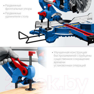 Торцовочная пила Зубр ППТ-216-П