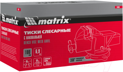 Тиски Matrix 18600
