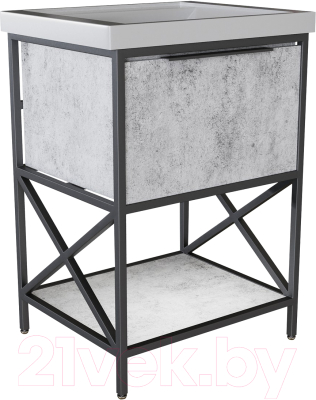 Тумба под умывальник Mixline Бруклин 60 548233 - фото