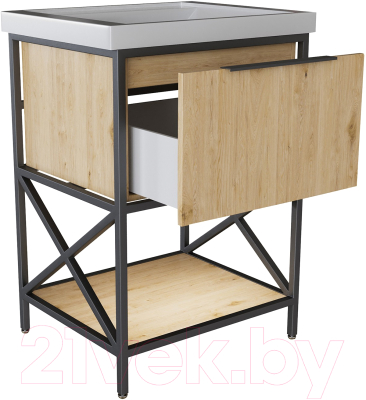 Тумба под умывальник Mixline Бруклин 60 548234