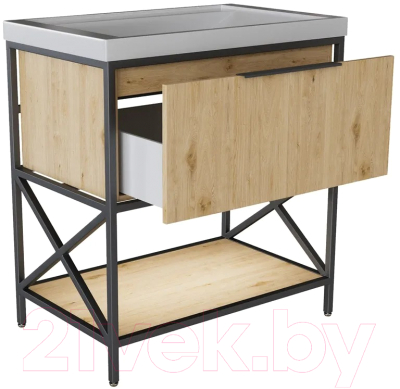 Тумба под умывальник Mixline Бруклин 80 543586