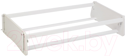 Детская кроватка Polini Kids Simple 304 с маятником / 0003136-04 (белый)