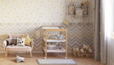 Столик пеленальный Polini Kids Simple 1090 / 0003130-17