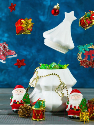 Емкость для хранения Elan Gallery Новогодняя елка / 950220