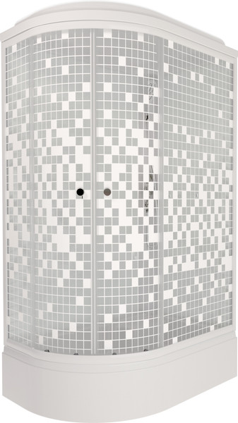 Душевая кабина Triton Коралл B3 Мозаика ДН4 120x80 R - фото