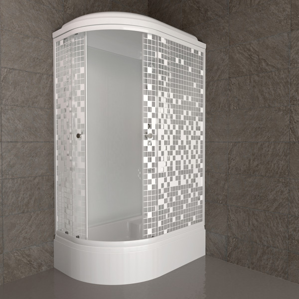 Душевая кабина Triton Коралл B3 Мозаика ДН4 120x80 R