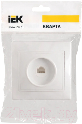 Розетка IEK Кварта EKK10-K01-DM