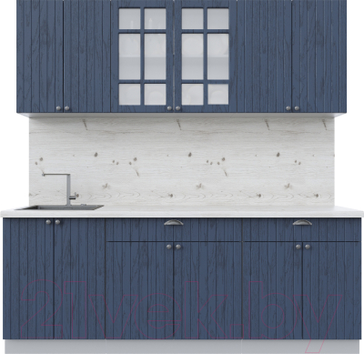 Готовая кухня Интерлиния Берес 2.1А - фото