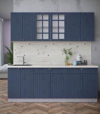 Готовая кухня Интерлиния Берес 2.1А