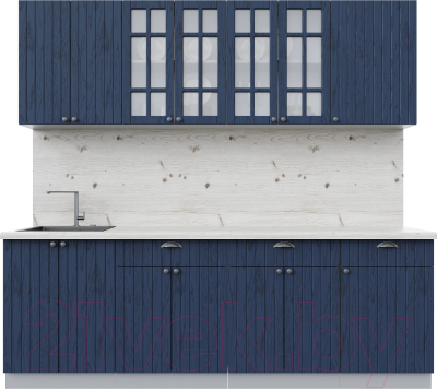 Готовая кухня Интерлиния Берес 2.3А - фото