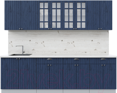 Готовая кухня Интерлиния Берес 2.6А - фото