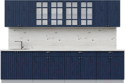 Готовая кухня Интерлиния Берес 3.1А - фото