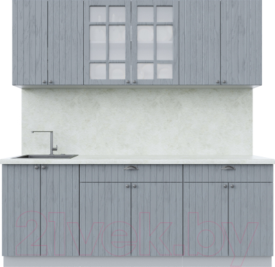 Готовая кухня Интерлиния Берес 2.1А - фото