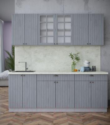 Готовая кухня Интерлиния Берес 2.1А