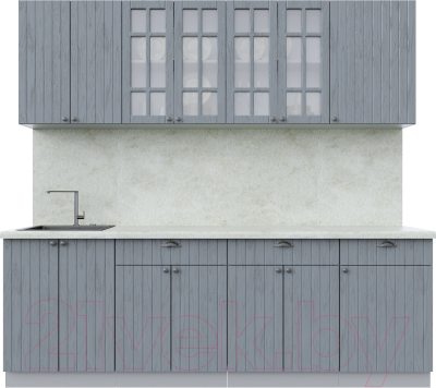 Готовая кухня Интерлиния Берес 2.3А - фото