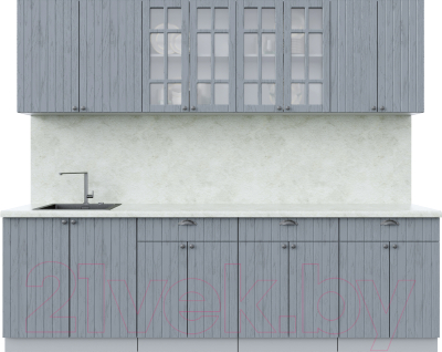 Готовая кухня Интерлиния Берес 2.6А - фото