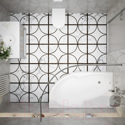 Карниз для ванны Triton София 170x95