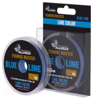 Леска монофильная Allvega Fishing Master 0.405мм 30м / FMBL30405 - фото